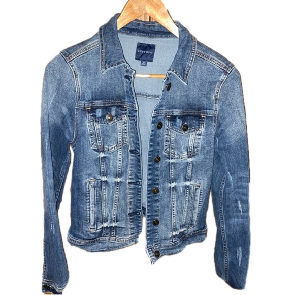 Just USA Blue Denim Jacket - Picture 1 of 5